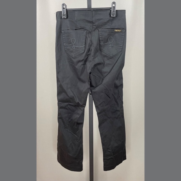 NEW Lilly Pulitzer Pants Womens 4 black ocean cay straight crop preppy casual - Picture 9 of 11